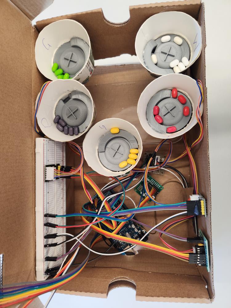 Smart Pill Dispenser — detail view